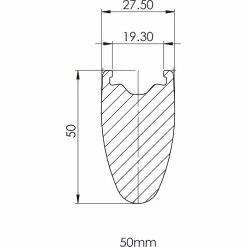 Prime BlackEdition 50 Hjulsæt (karbon) -Billig Hjul butik Prime BlackEdition 50 Carbon Wheelset Wheel Sets 700c Lightweight NotSet PBE50PBCCB 6