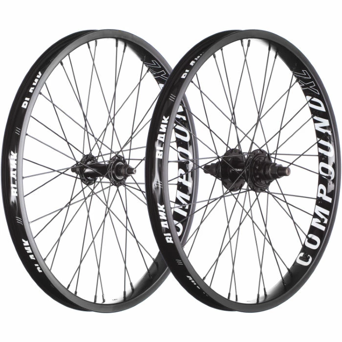 Blank Compound XL BMX Hjulsæt 4 Blank Compound XL BMX Hjulsæt - Billede 4