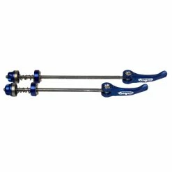 Hope Steel Rod Road Quick Release Aksel (sæt) 8 Hope Steel Rod Road Quick Release Aksel (sæt) -Billig Hjul butik Hope Steel Rod Road Quick Release Skewer Set Quick Release Skewers Blue QRRSBP